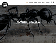 Tablet Screenshot of anthillcollective.com